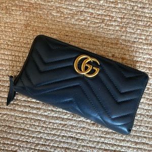 Gucci Marmont Wallet | Black